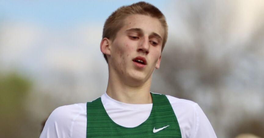 Columbus sprinter Garret Prather's 'track brain' has made him one of Montana's fastest