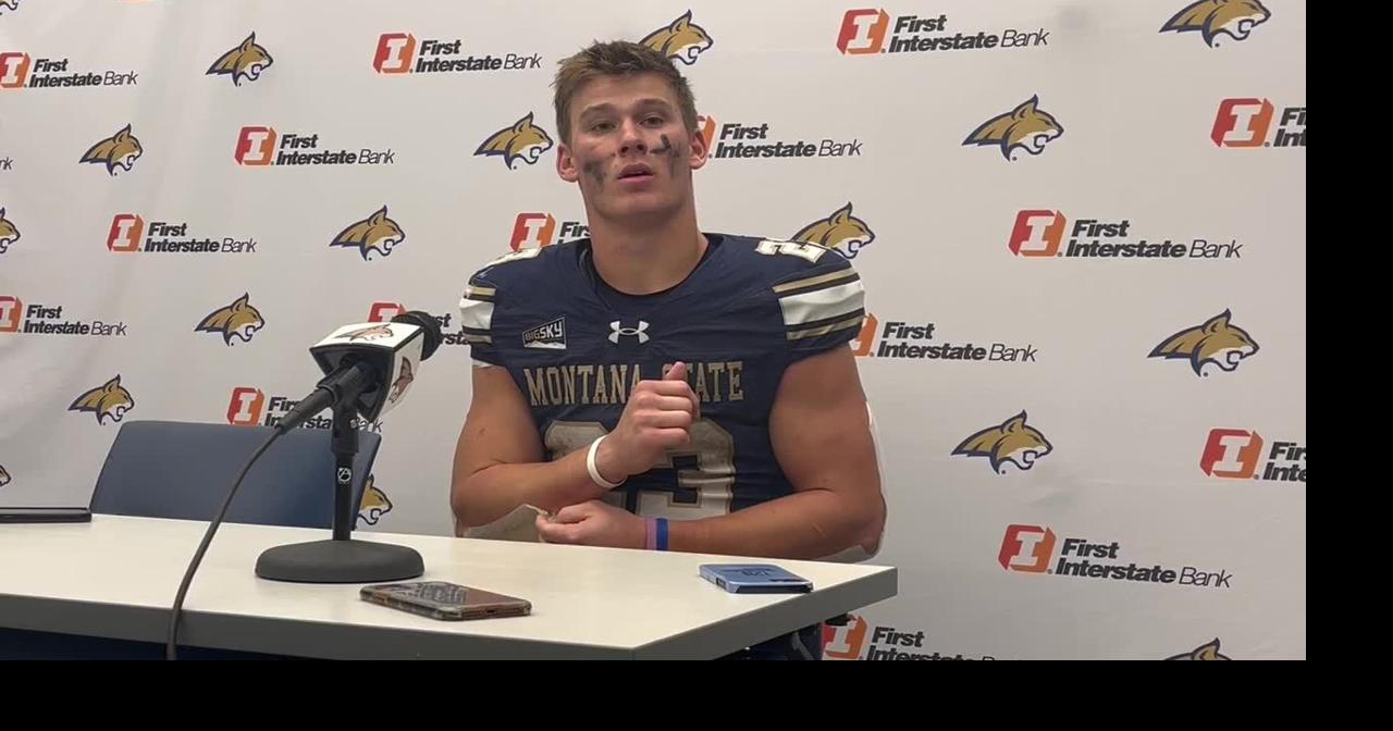 Adam Jones after Montana State Bobcats' win over Idaho State