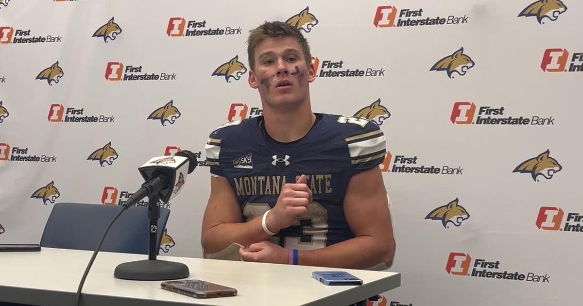 Adam Jones after Montana State Bobcats' win over Idaho State