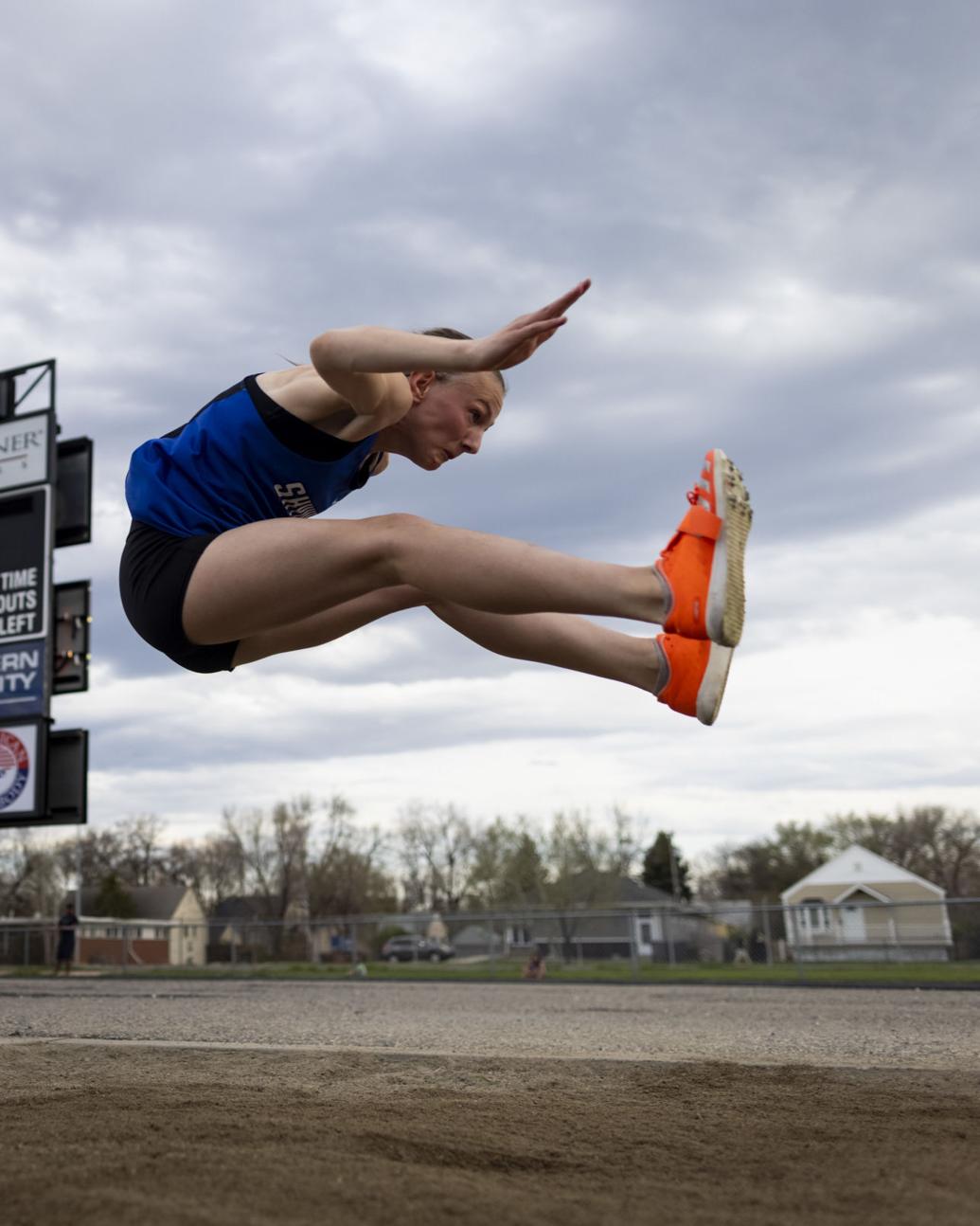 Photos Billings Senior vs. Billings Skyview track and field dual meet