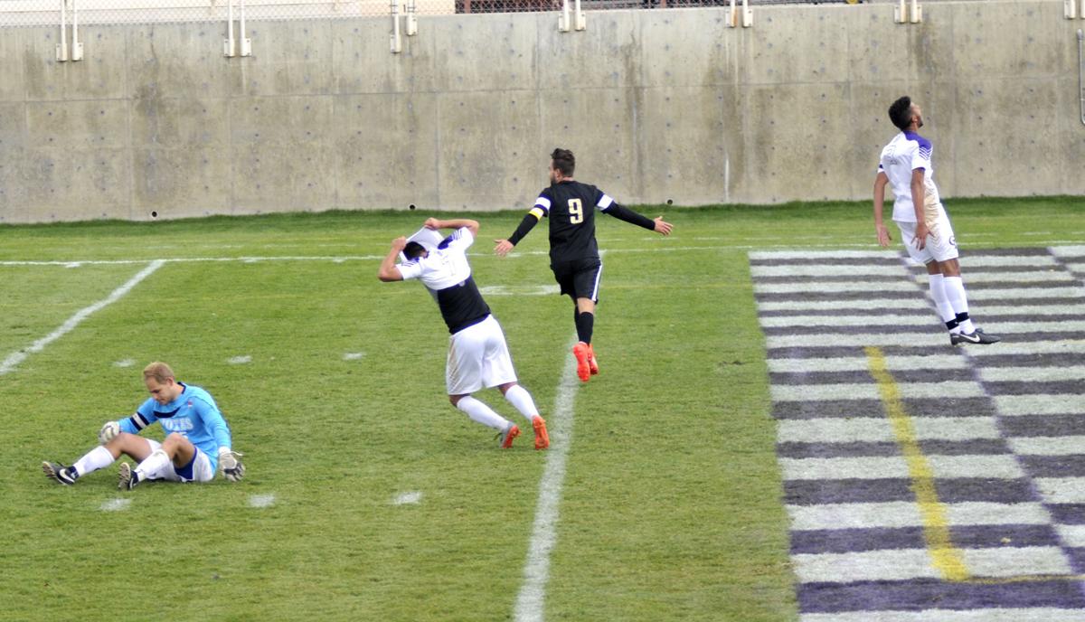 Saints Men S Soccer Tops College Of Idaho 4 0 At Nelson Stadium