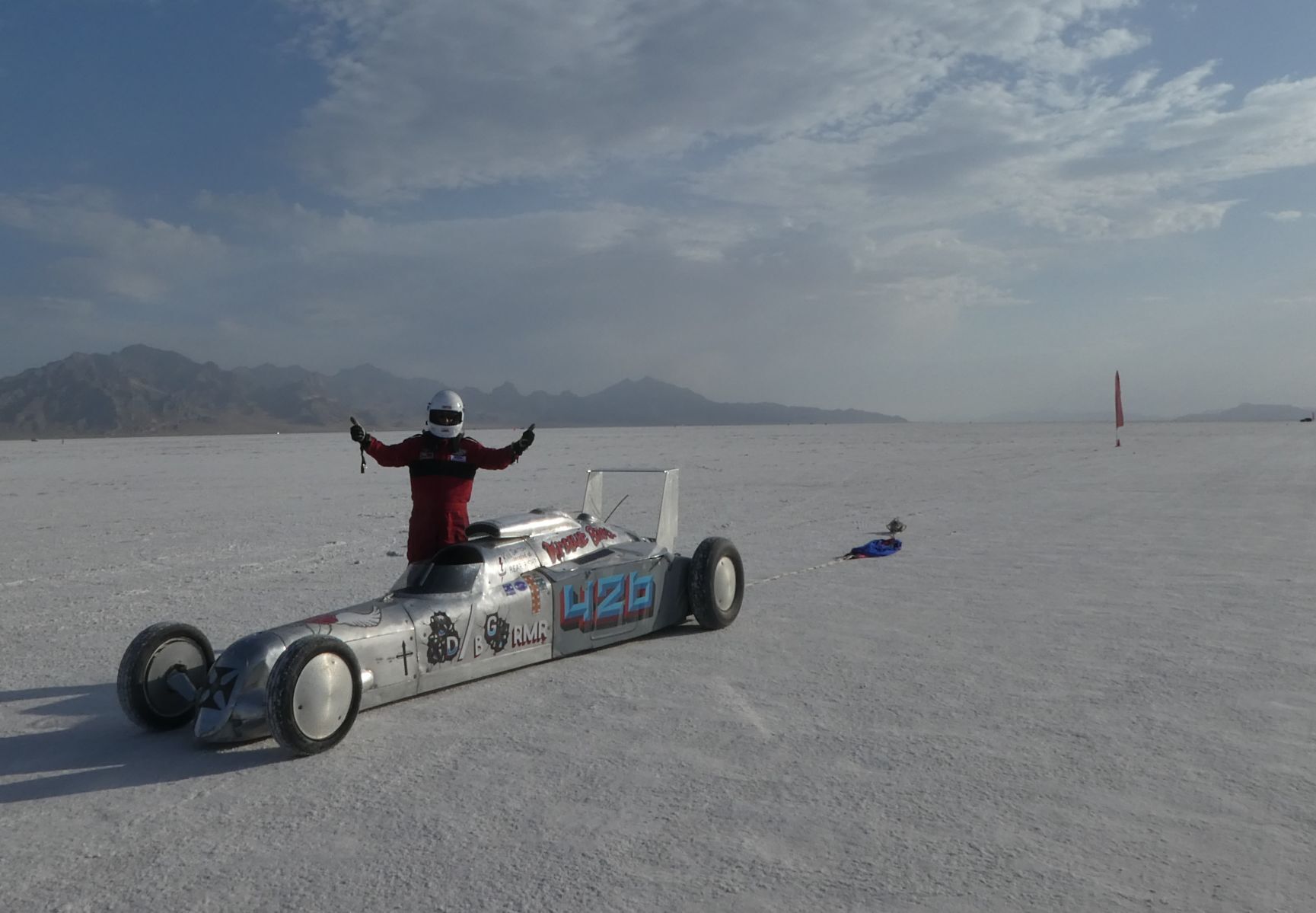 Helena's Flying Rose Racing sets land speed record at Bonneville