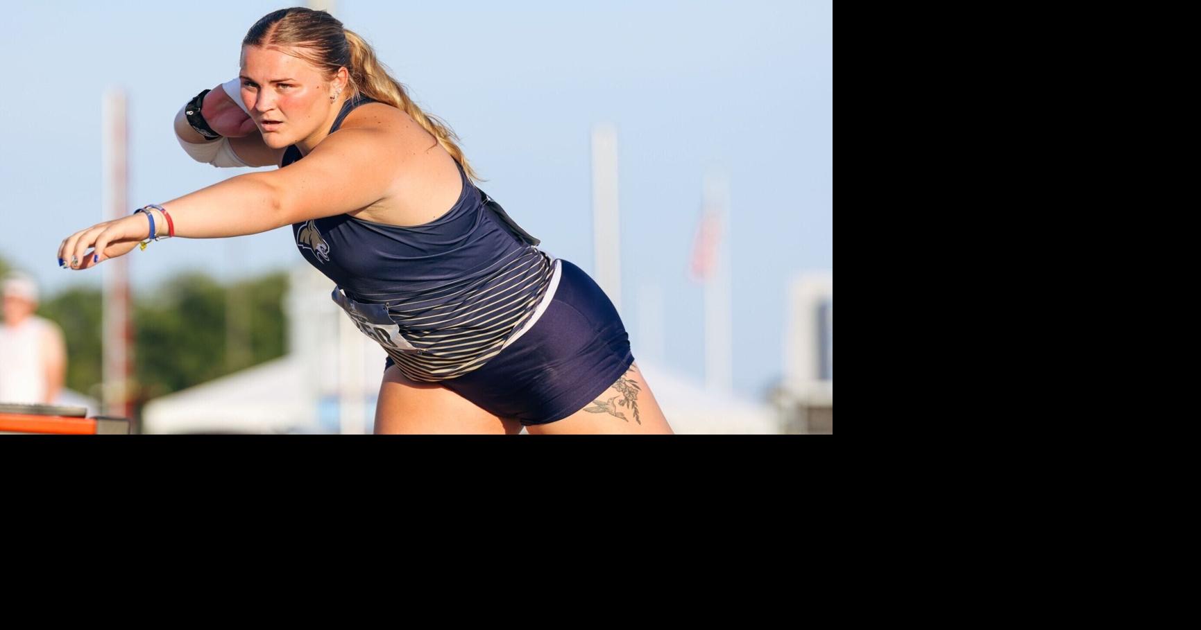 Confident and consistent, Sydney Brewster has become decorated thrower at Montana State