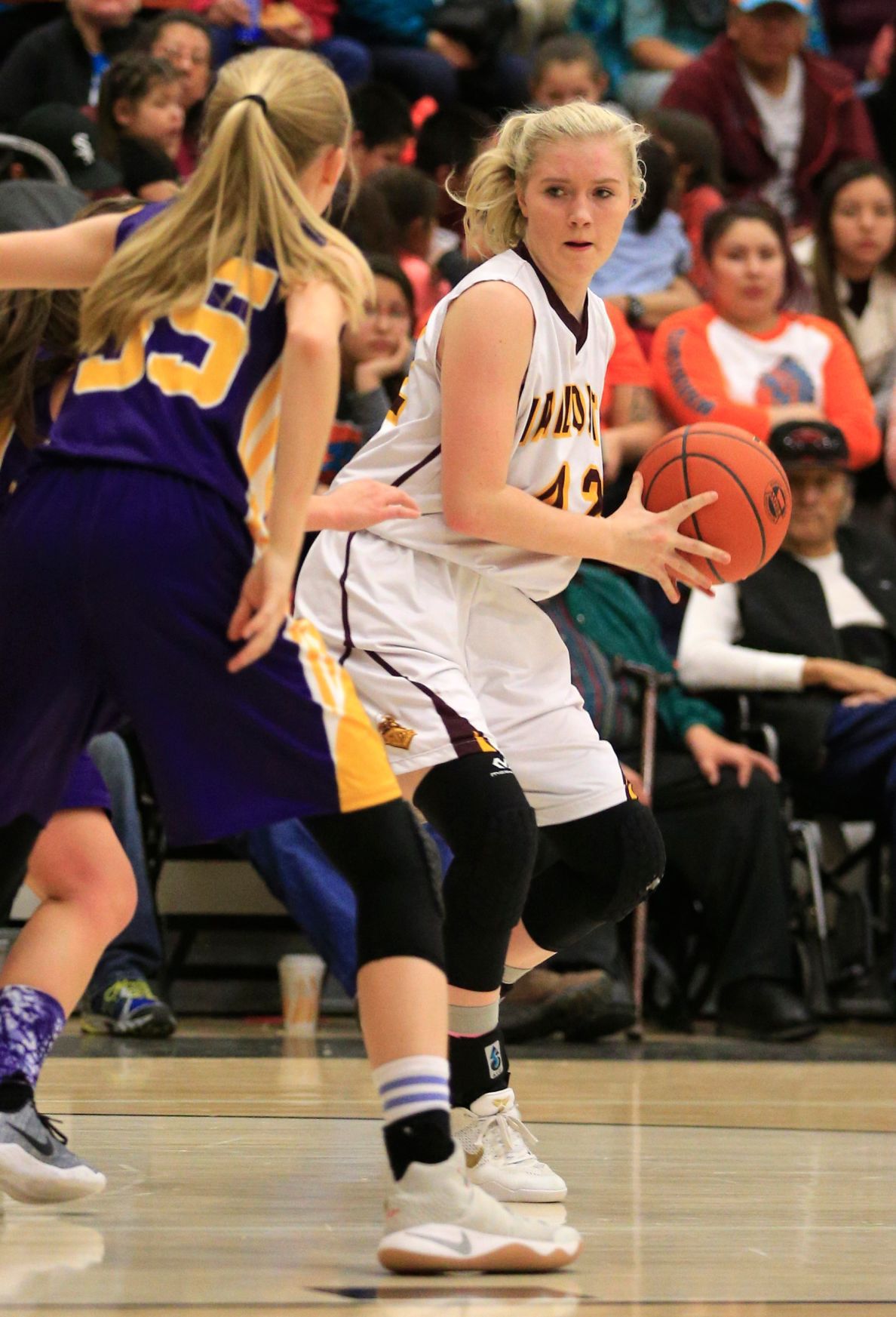 Photos BroadviewLavina vs. Harlowton girls varsity Saturday High School Basketball