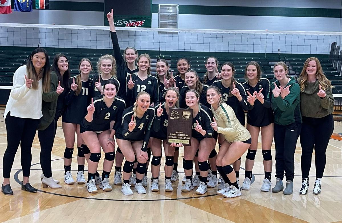 Rocky Mountain College wins Frontier Conference Volleyball Tournament