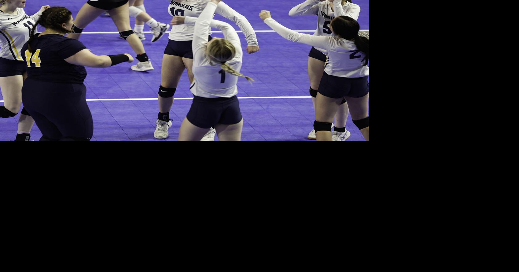 Class B state volleyball tournament photos day two