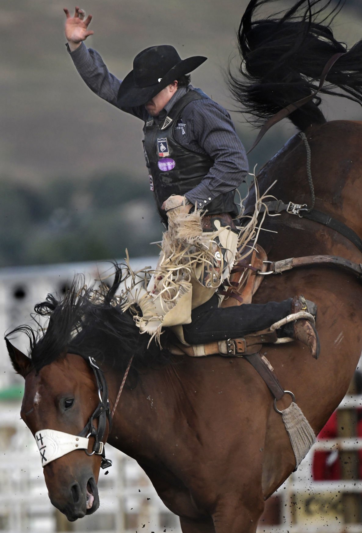 Deer Lodge's Chase Brooks scores rare 90 in saddle broncs at Western