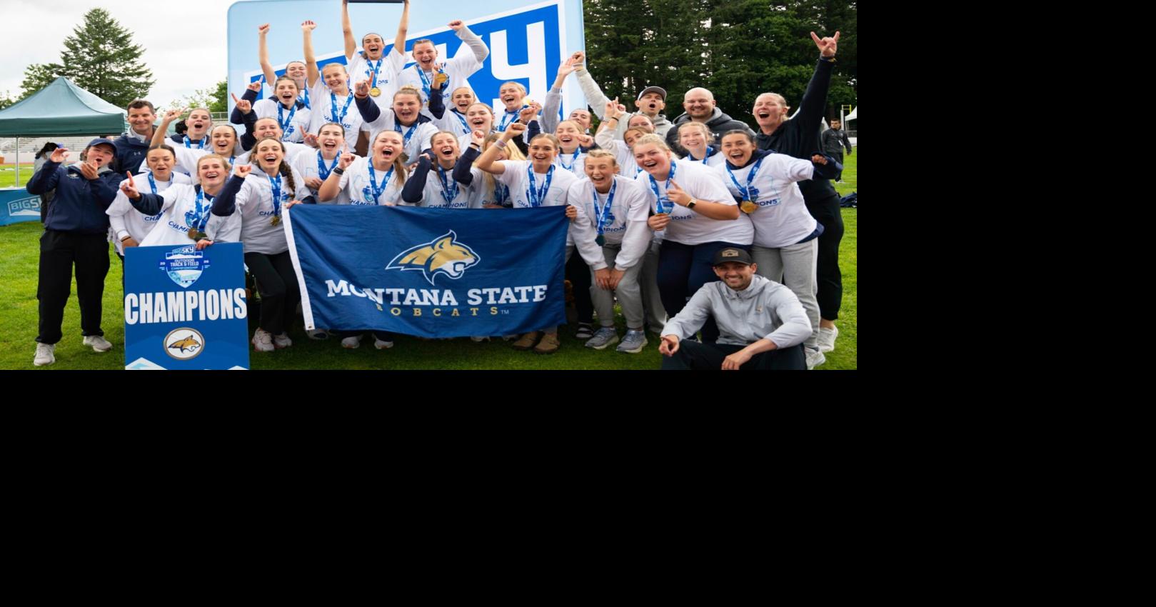 Montana State Bobcats win Big Sky outdoor track and field women’s title
