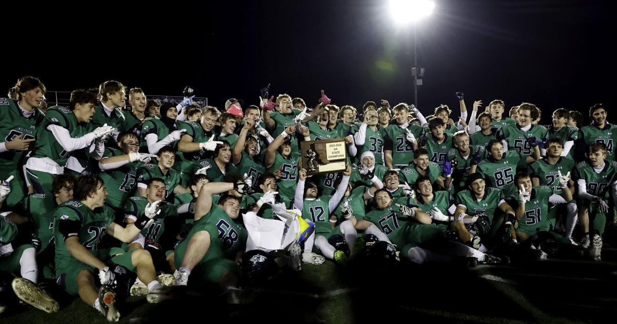 Football Clam Kalispell Glacier football clams 1st state title in 11 years