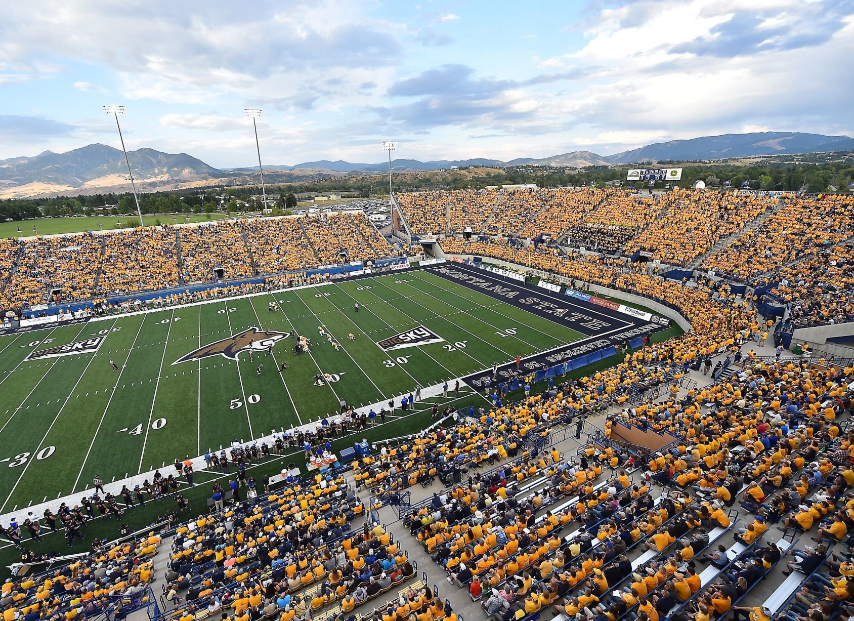 Montana State University Bobcat Stadium Seating Chart