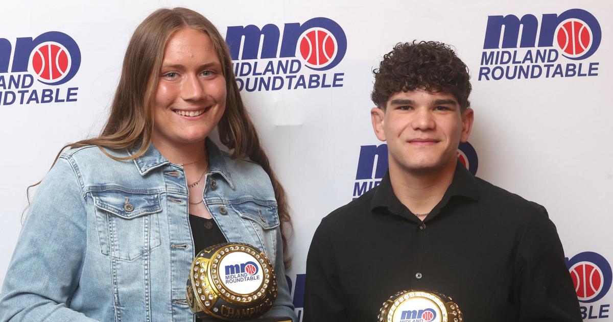 Sandra Rae Smart Zach Morse and Rae Smart win Billings Athletes of the Year