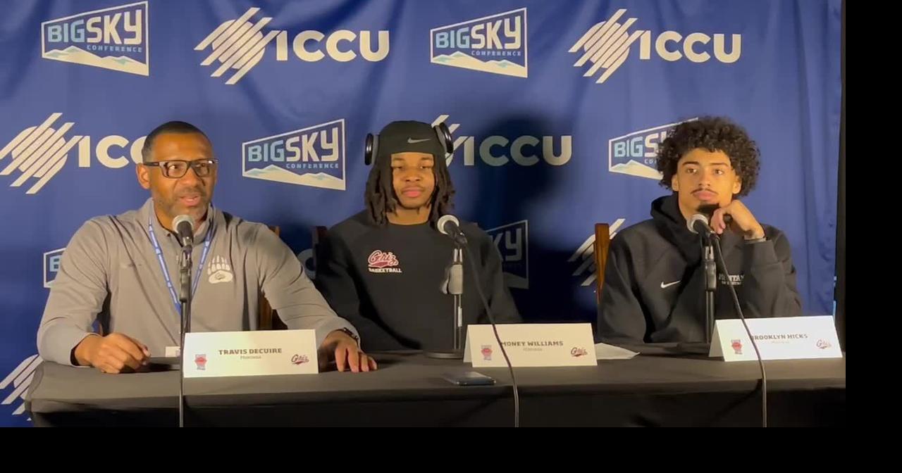 Montana's Travis DeCuire, Money Williams, Brooklyn Hicks on win over Portland State