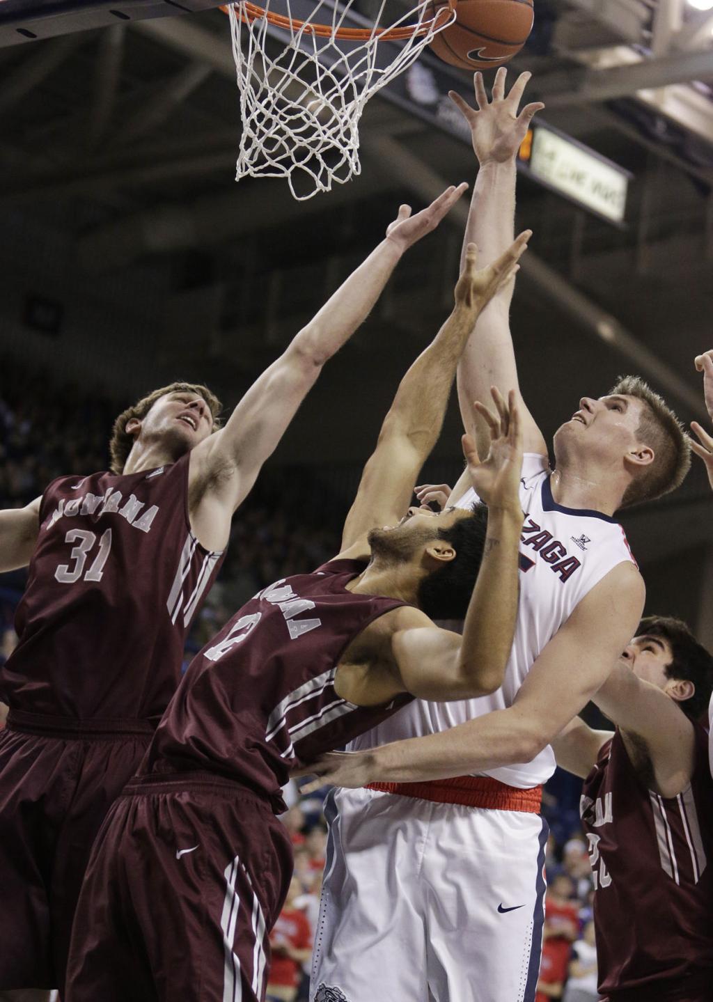 Montana Overcomes Sluggish Effort Pulls Away From Argos Um