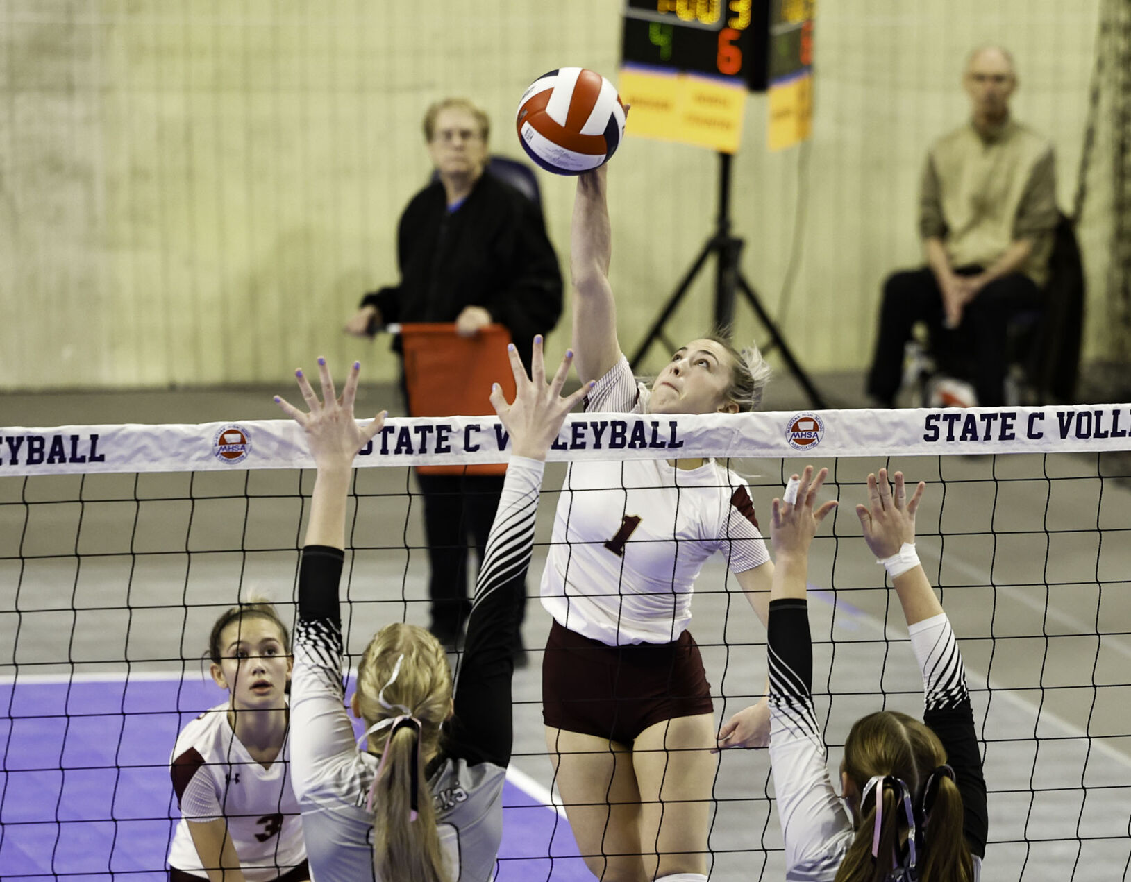 Montana class C state volleyball tournament day 2