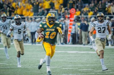 Montana States Defense Cant Catch North Dakota State Running Back Lance Dunn During A 52 10 Second Round Playoff Loss Sa Ay In Fargo N D Montana States Defense Cant Catch North Dakota State Running Back Lance Dunn During A 52 10 Second Round Playoff Loss Sa Ay In Fargo N D