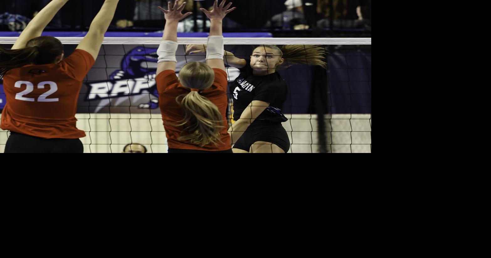 2025 Montana AA state volleyball tournament day 2