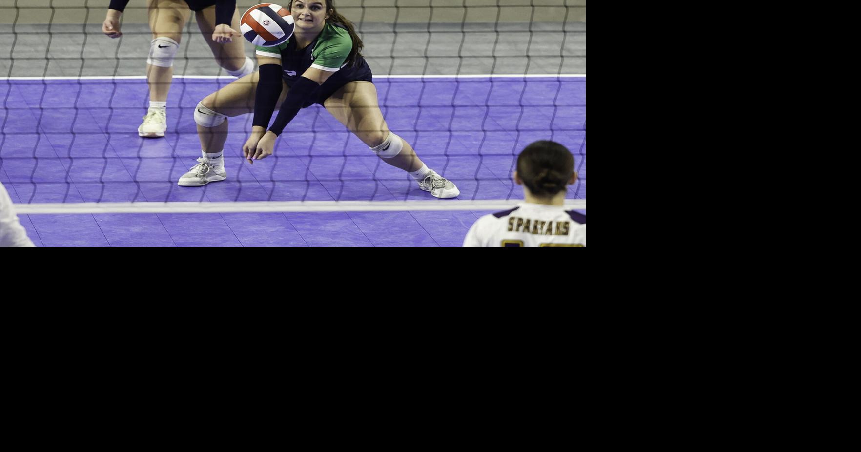 Class AA state volleyball tournament photos day two