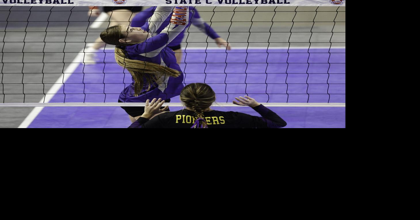 Class C state volleyball photos Montana 2024