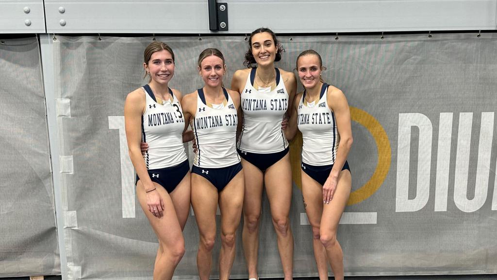 Pair of Montana State Bobcats track records fall in Spokane