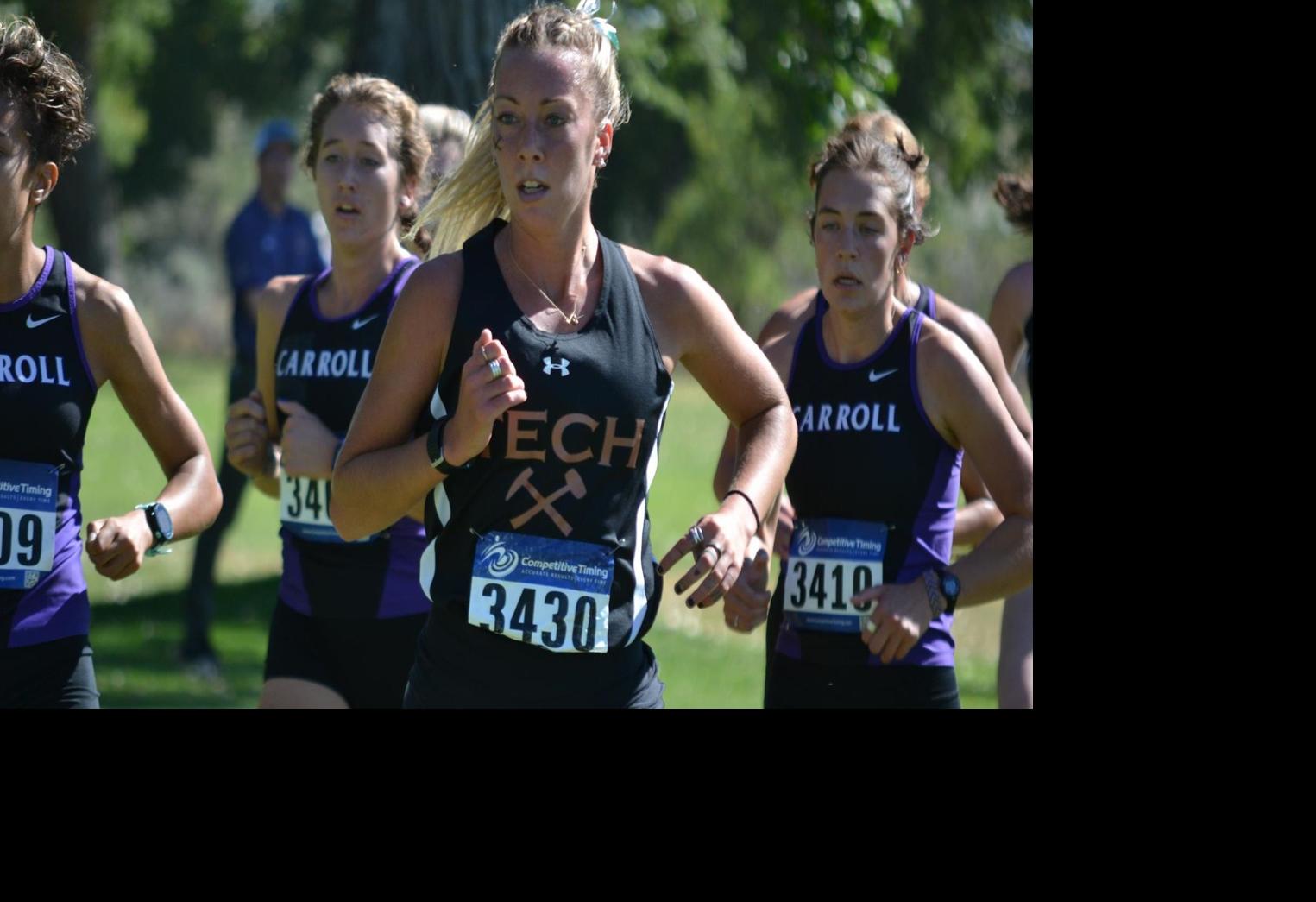 Montana Tech's Becca Richtman places third in NAIA cross country