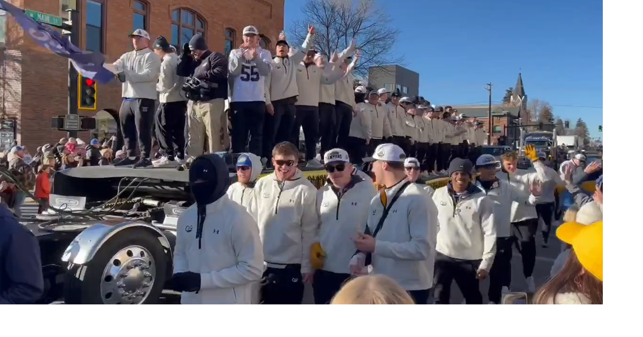 Montana State Bobcats 2025 FCS championship parade