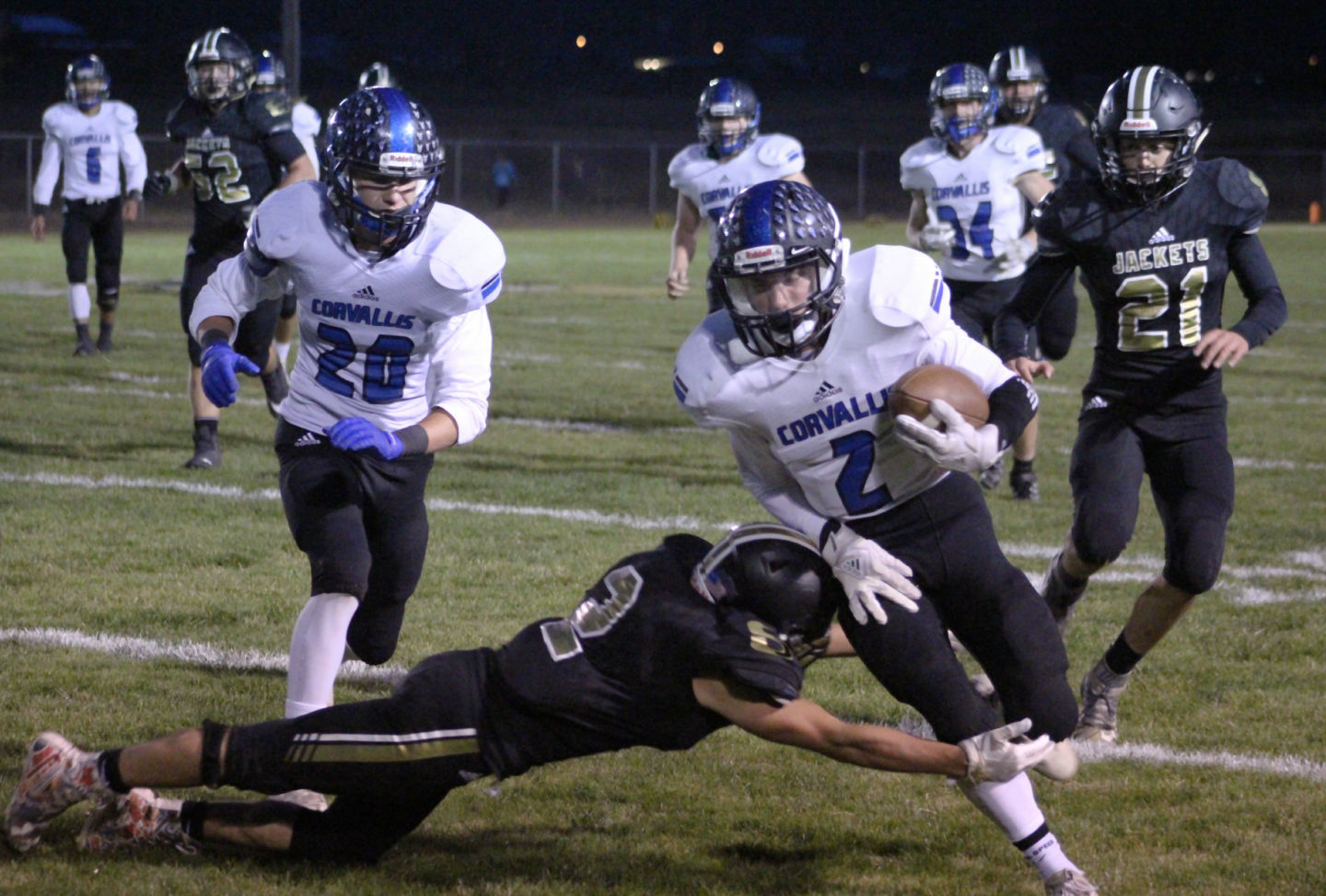 Corvallis Football Turns Tide Over Stevensville, 50-0 | High School ...