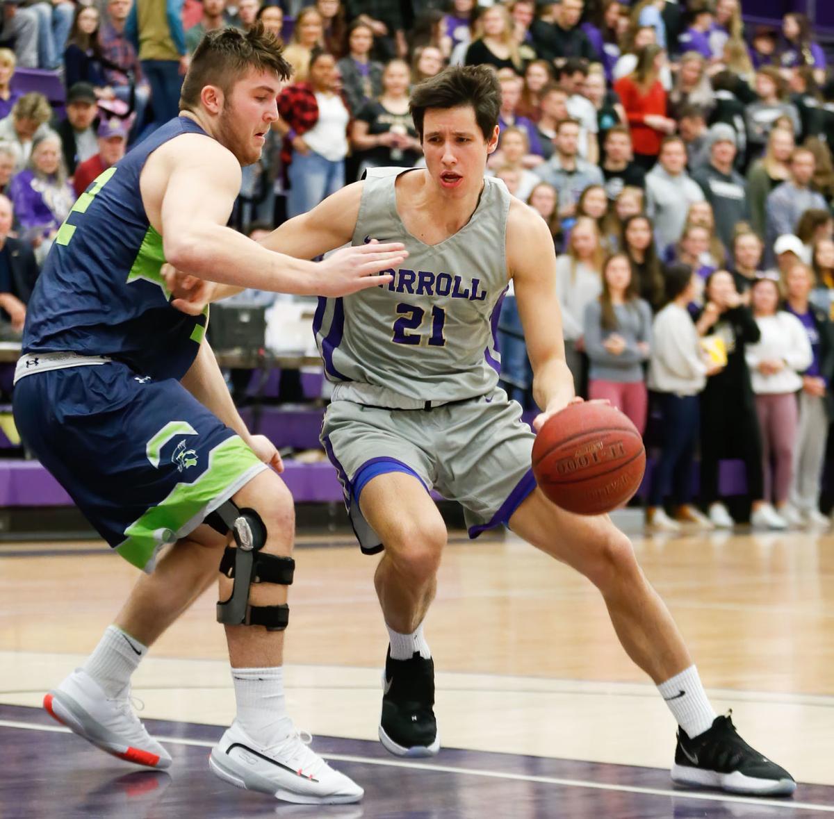 Carroll Men Defeat Providence Clinch No 2 Seed In Frontier