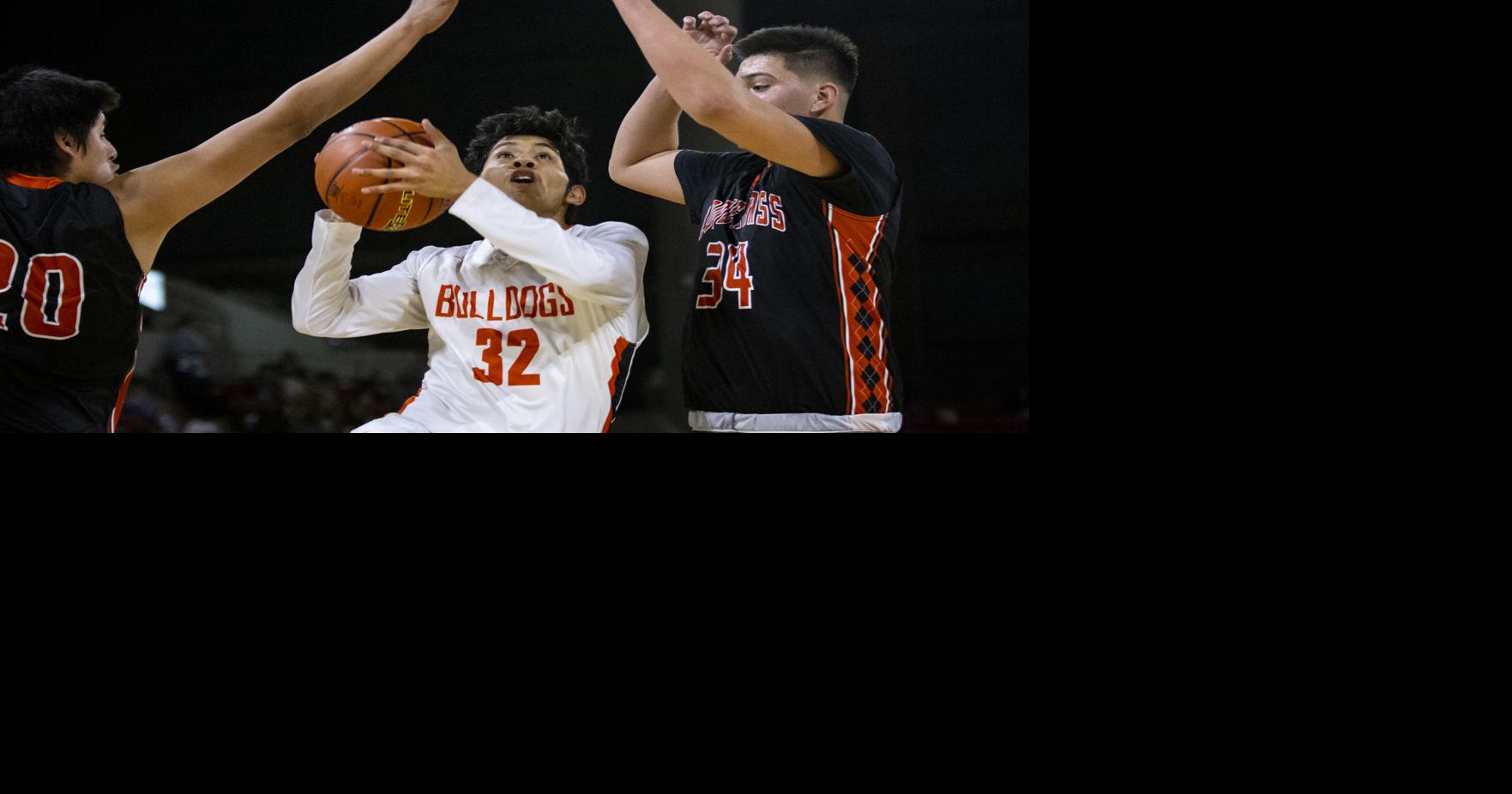 Photos Lodge Grass vs. Hardin boys basketball