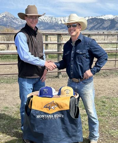 Lewistown roper Weston Hersel signs with Montana State rodeo