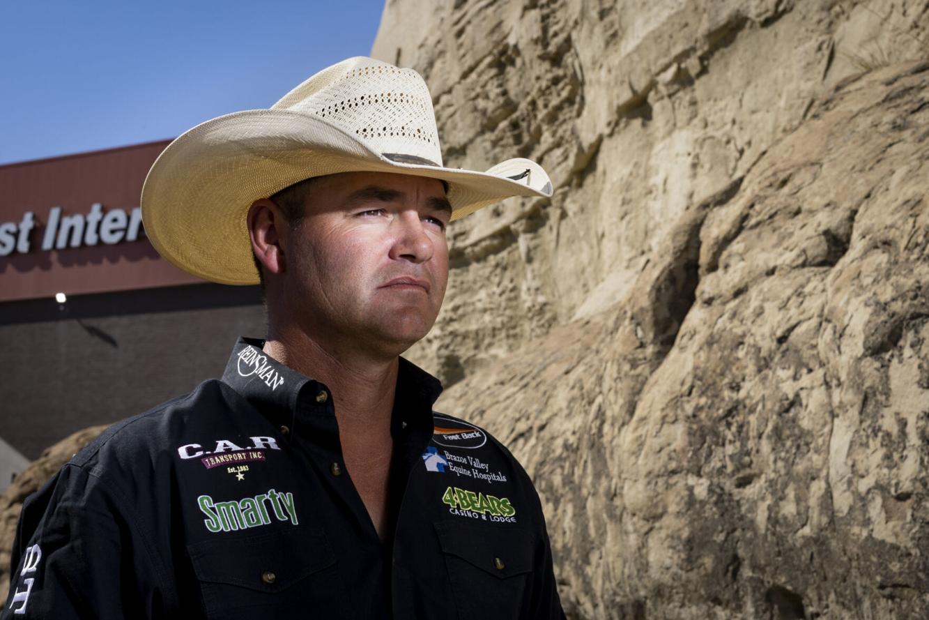 'You have to focus on it," team roper Clay Tryan explains as he readies
