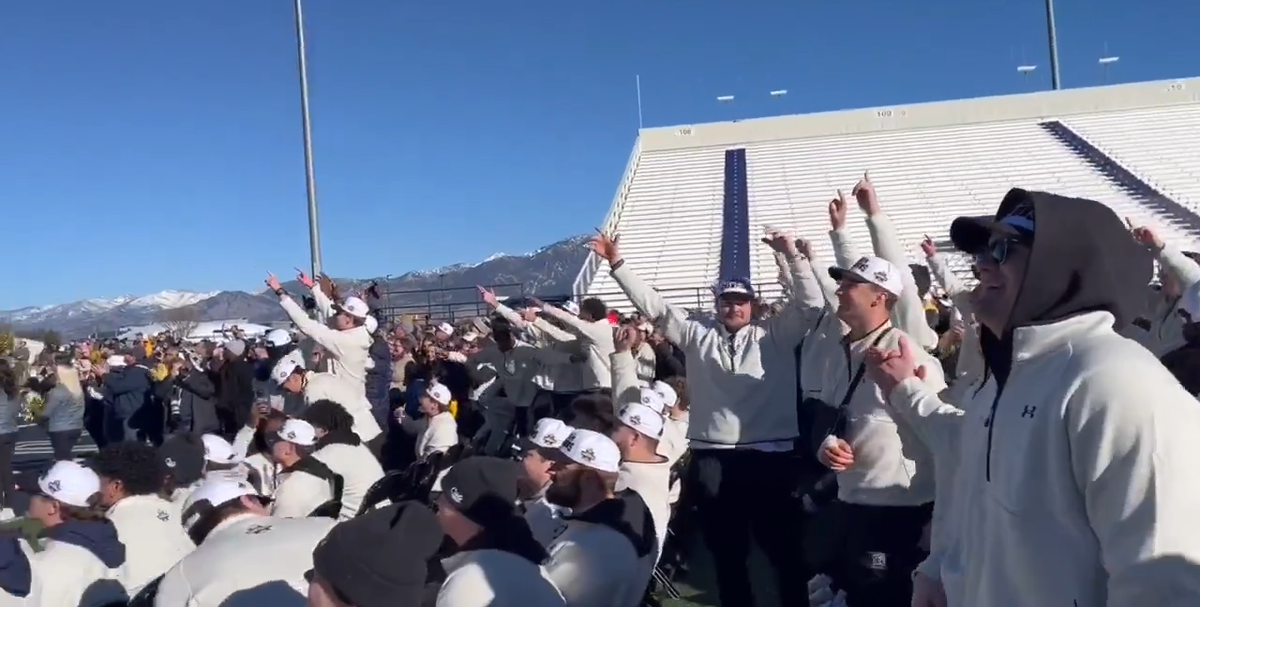 Scenes from Montana State's FCS championship celebration