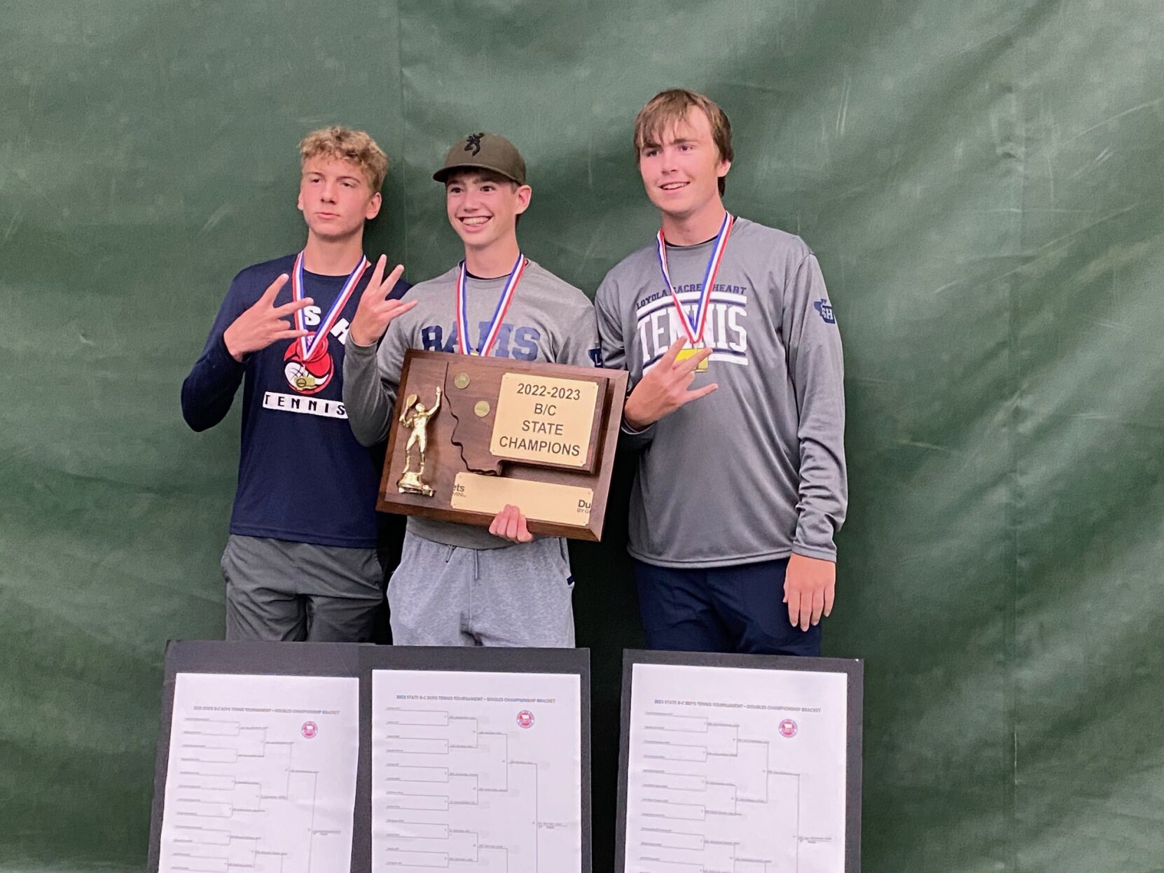 State B-C Tennis: Missoula Loyola Wins Third Straight Boys Team Title ...