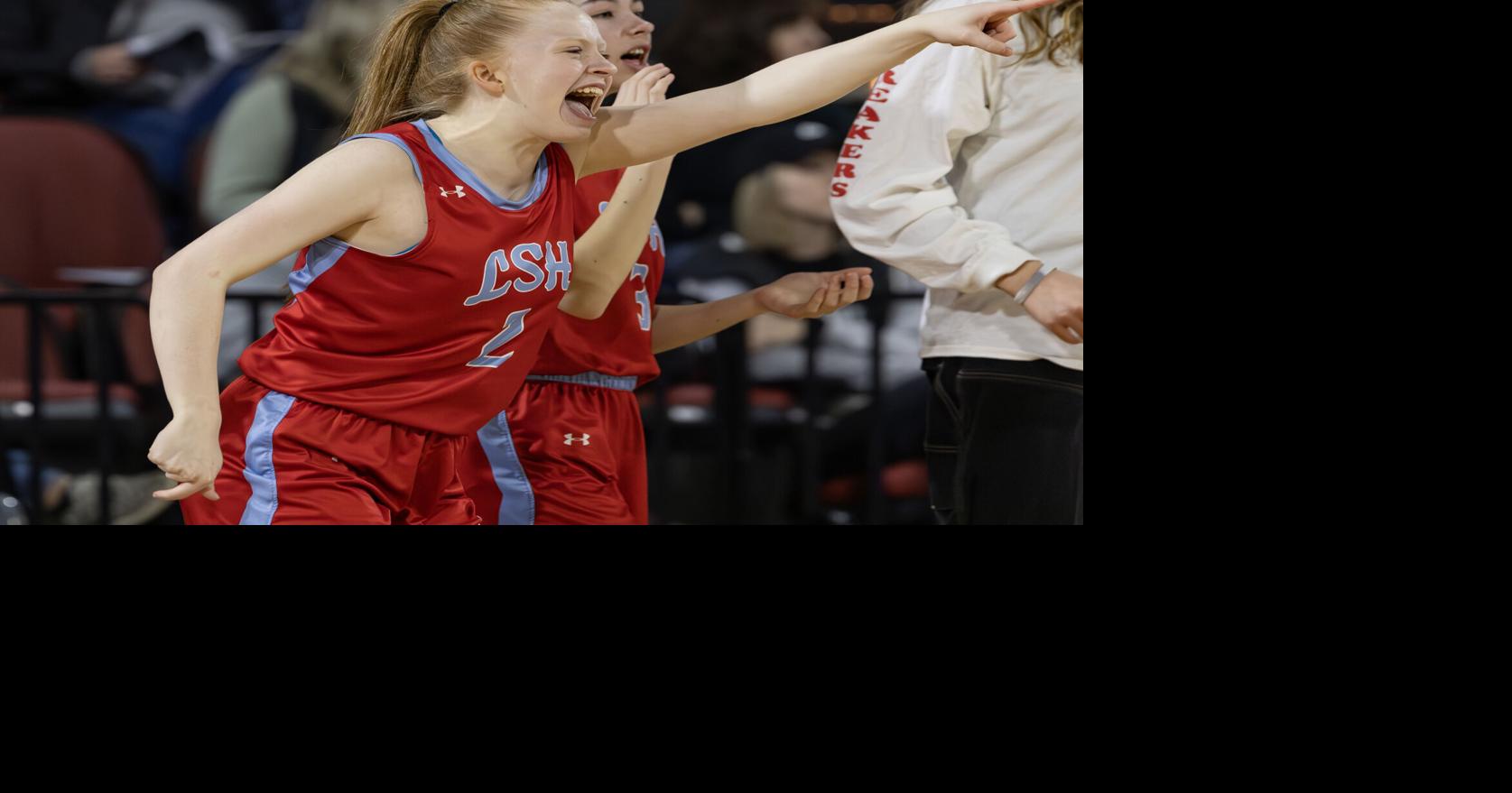 Second round of the 2024 Class B girls basketball tournament