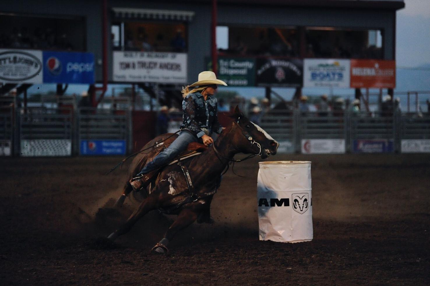 Montana bareback rider claims top spot at Last Chance Stampede, team