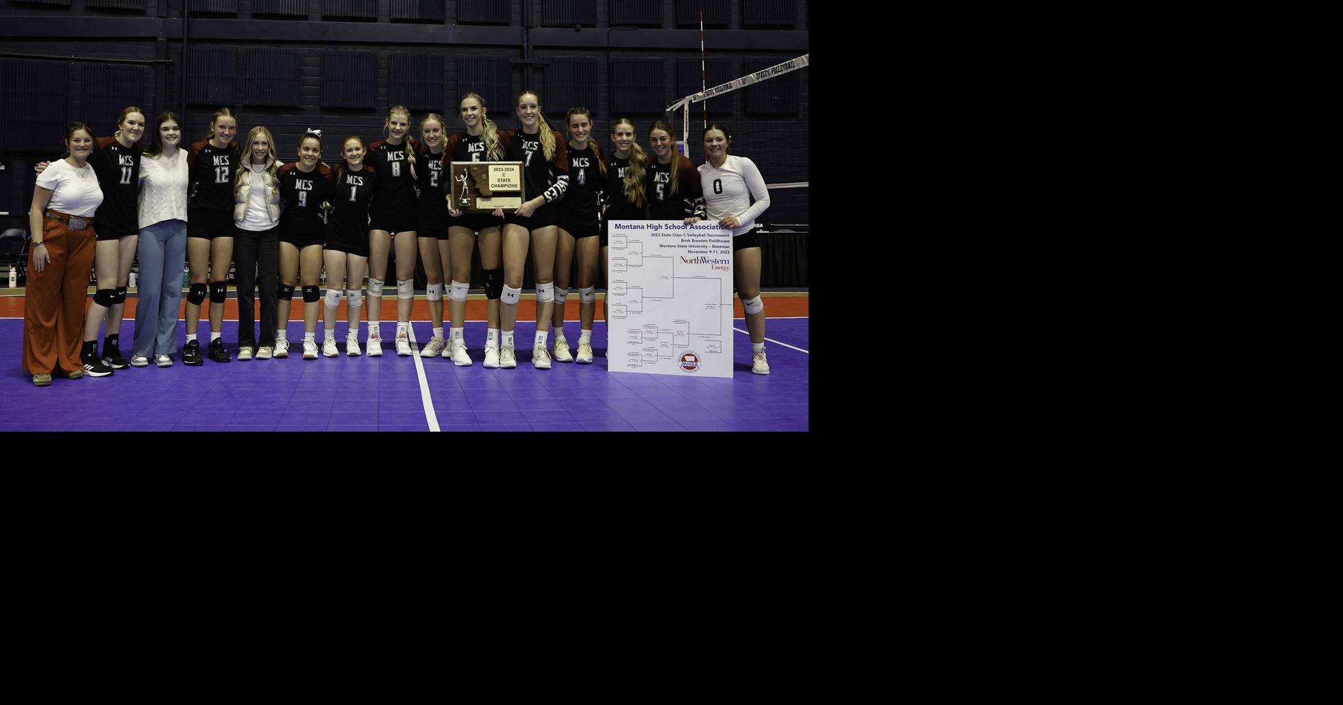 Montana Class C state volleyball tournament championship