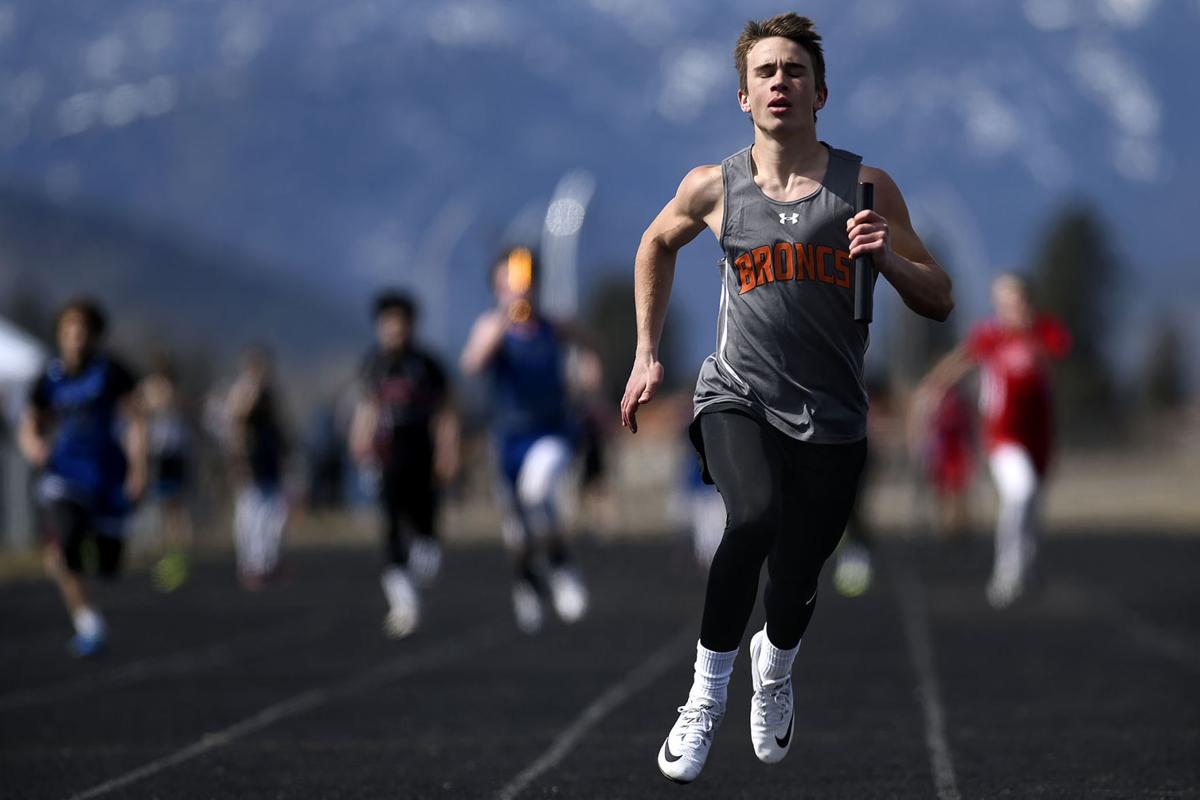 Jace Klucewich wins 3 individual events in first prep track meet to