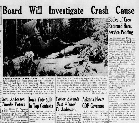 TWA Plane Crash in the Sandia Mountains