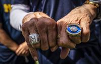 PHOTOS: Pro Football Hall of Famers lead practice with Highland HS players, Multimedia