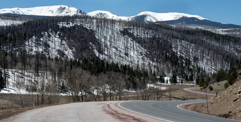 The Rio Grande is full as much of New Mexico's snowmelt rushes by
