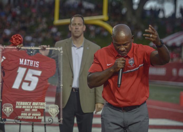 Terance Mathis to be honored at Saturday's UNMNMSU game Sports