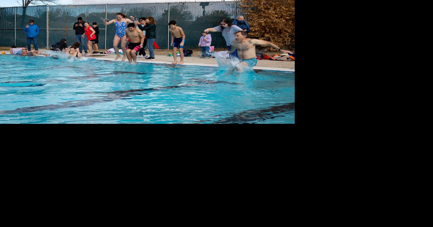 Burrrr-ing in the new year at the polar bear plunge