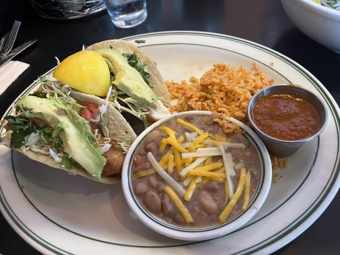 Fish tacos at Border Cafe