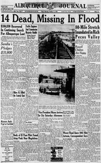 Roswell Flood 1954: 14 deaths | | abqjournal.com