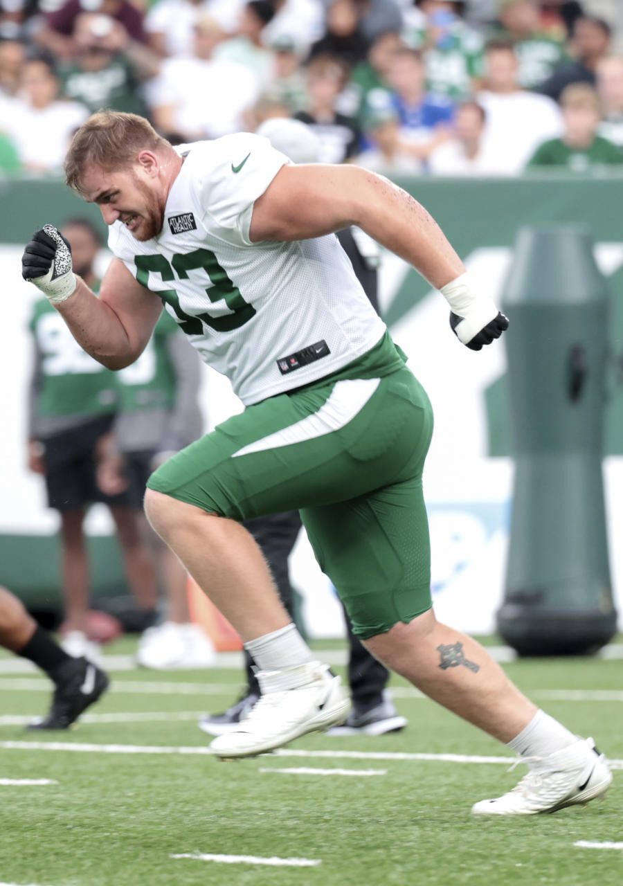 Jets Green and White practice in East Rutherford