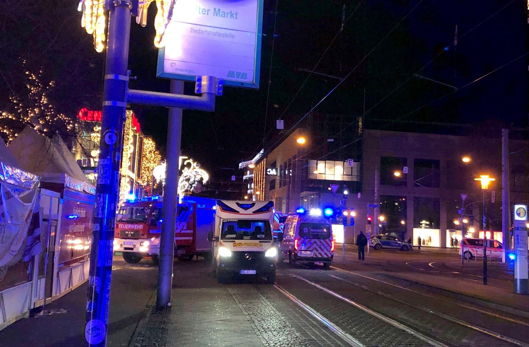 At Least 2 Dead And 60 Hurt After A Car Drives Into A German Christmas ...