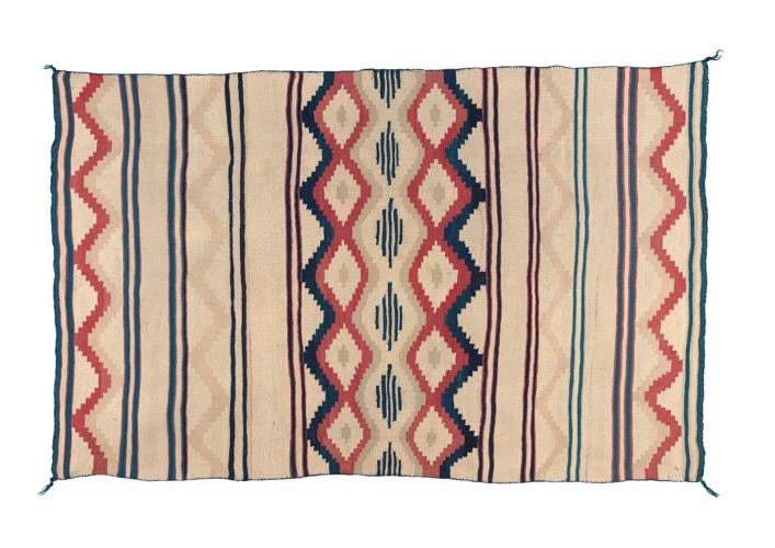 Weaving history Taos exhibit showcases the 'Timeless Beauty' of Navajo