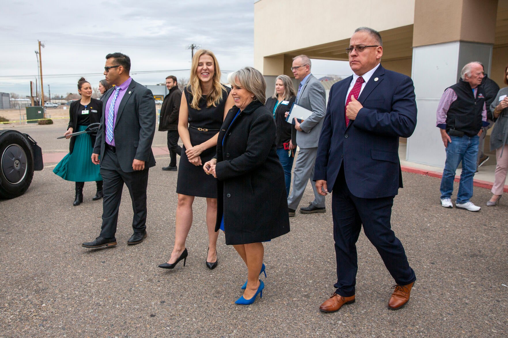 Goodwill unveils first EV semi-trucks in New Mexico with