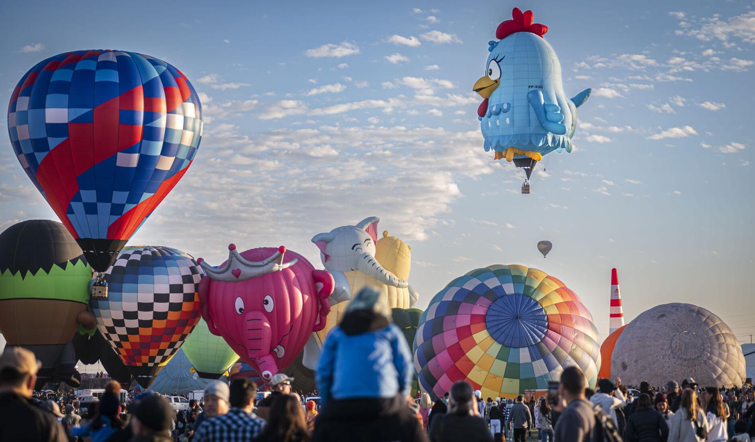 The third day of Balloon Fiesta takes off as New Mexico Day