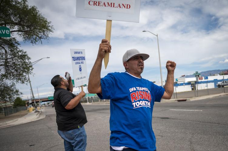 No more green chile dip? Creamland Dairy workers strike over stalled union contracts