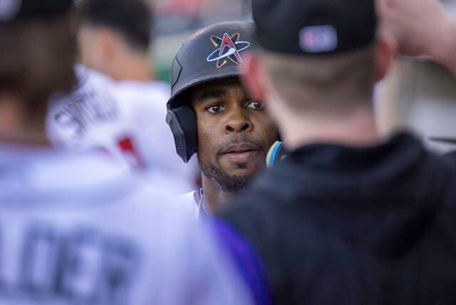 Albuquerque Isotopes' outfielder Wynton Bernard is having a